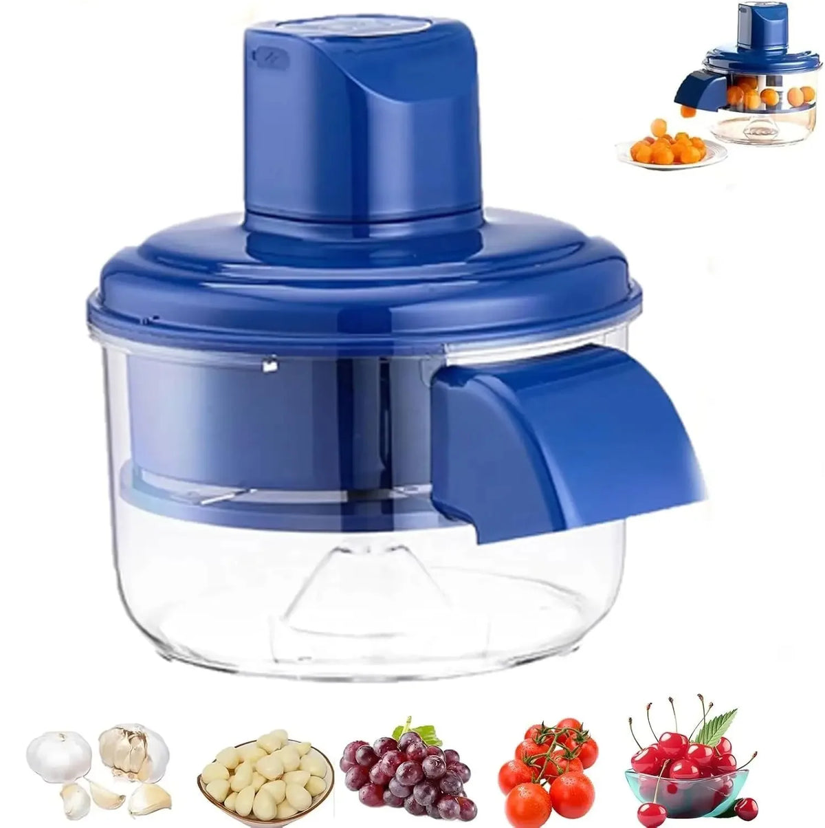 Máquina eléctrica automática para pelar uvas y frutas