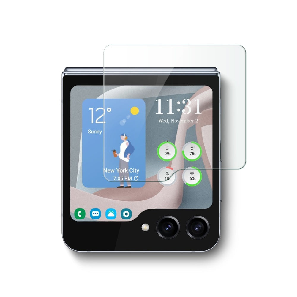 Protector de Pantalla de Vidrio Templado HD para Samsung Galaxy Z Flip7 – Antiespía.