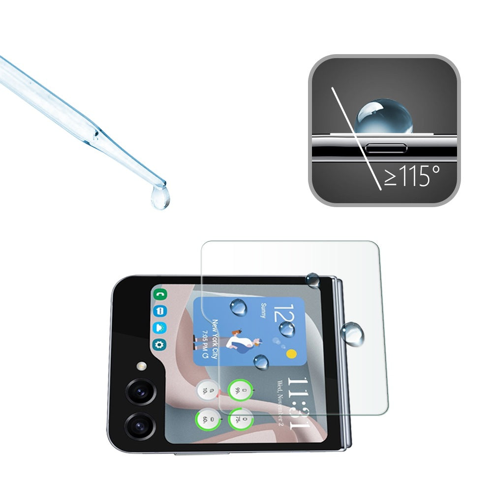 Protector de Pantalla de Vidrio Templado HD para Samsung Galaxy Z Flip7 – Antiespía.