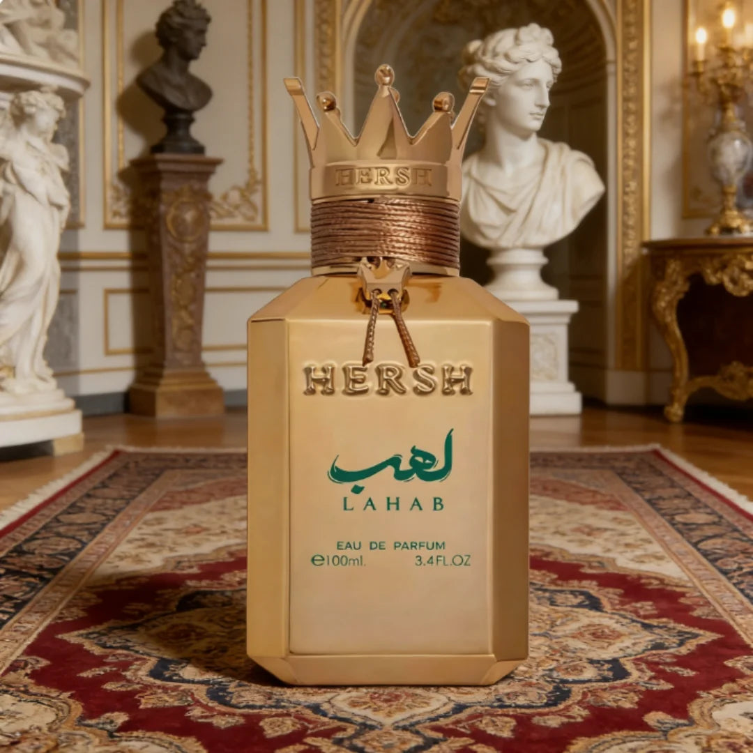 **Al Ezz Oud Hersh Lahab - Eau de Parfum con Feromonas para Hombre 100ml**