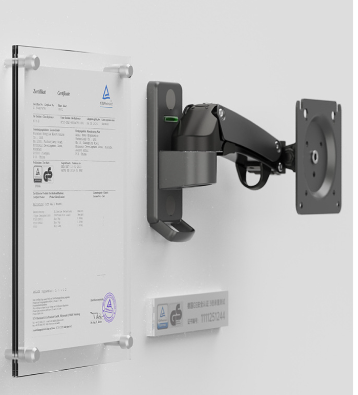 Soporte de Pared para Monitor – Brazo Giratorio y Extensible.