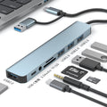 Hub USB 3.0 7 en 1 – Expansor de Puertos Multifunción.
