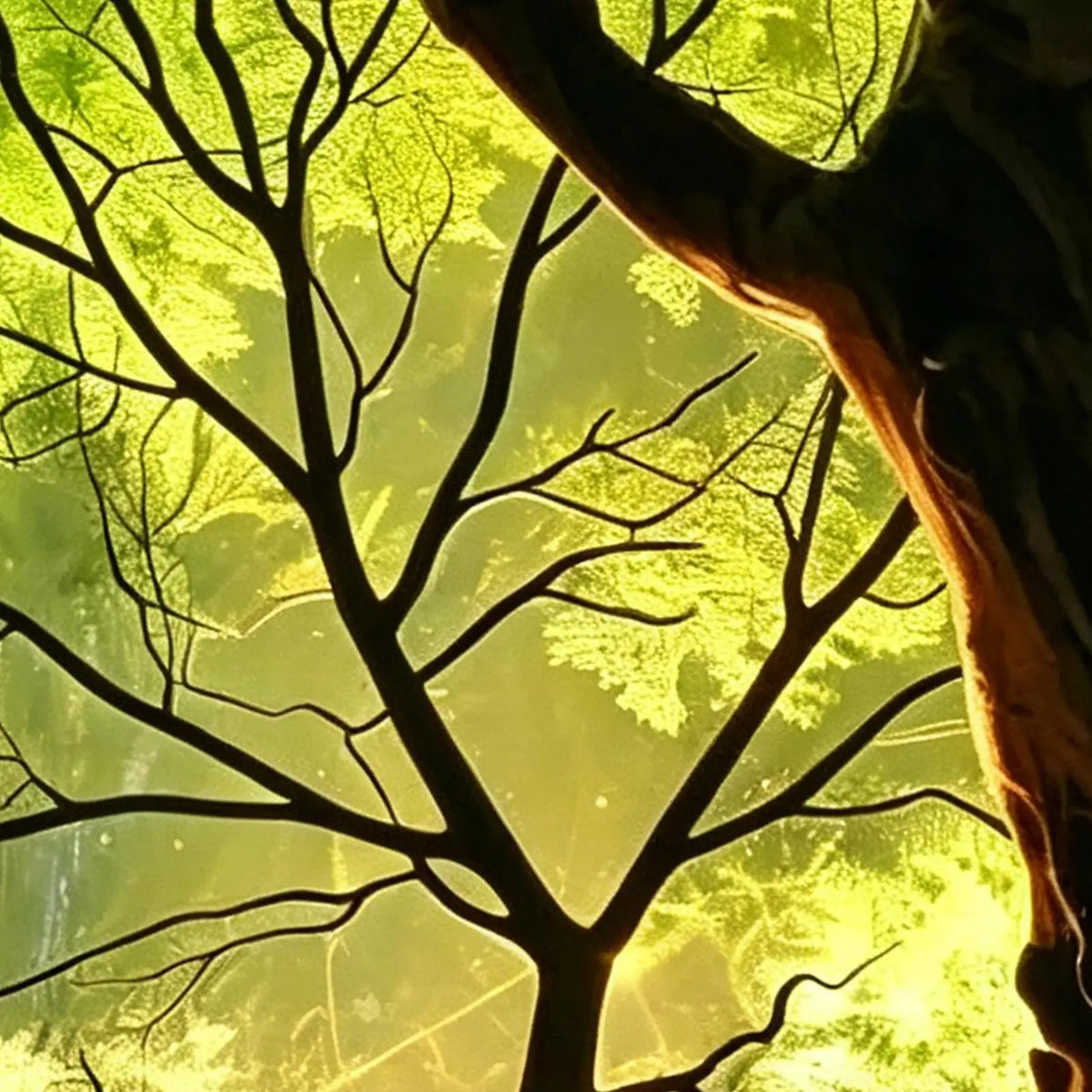 Luz Nocturna Decorativa Bosque – Ambiente Hogar