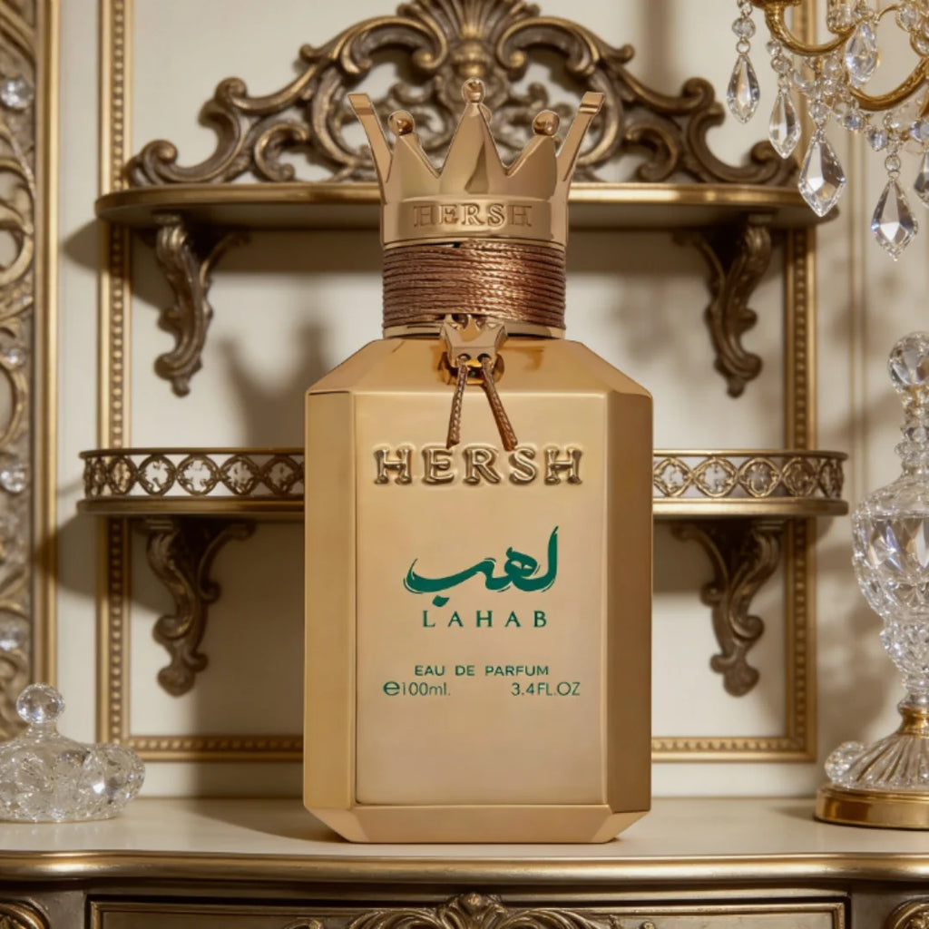 **Al Ezz Oud Hersh Lahab - Eau de Parfum con Feromonas para Hombre 100ml**
