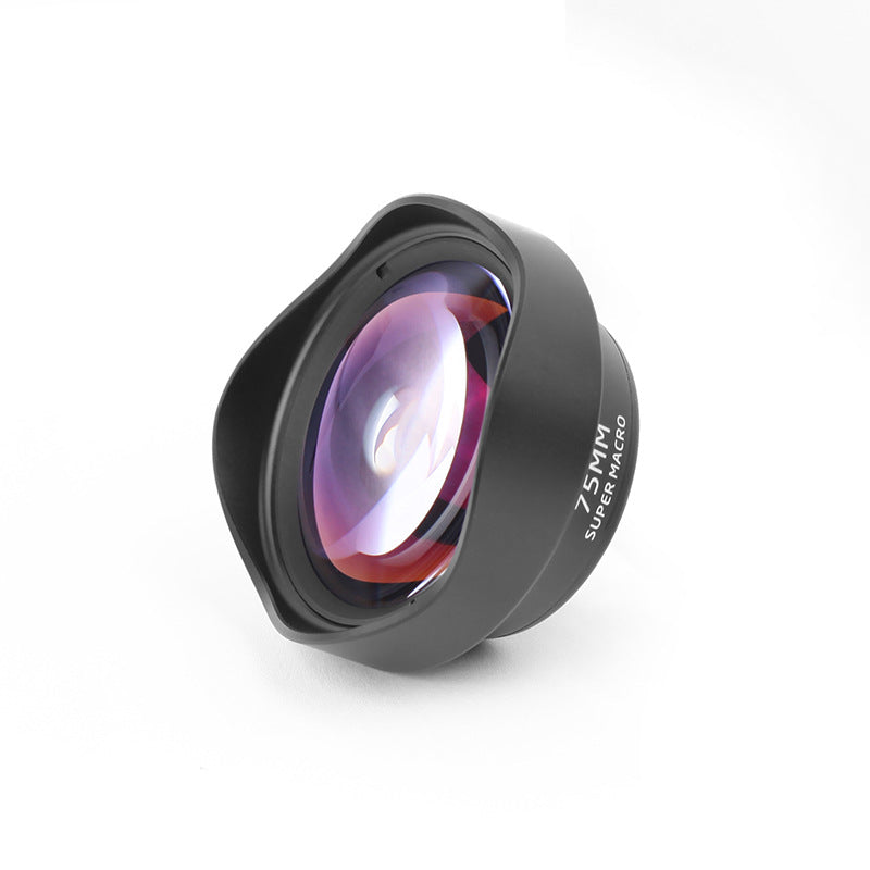 Lente 75 mm HD para Móvil – Teleobjetivo y Macro