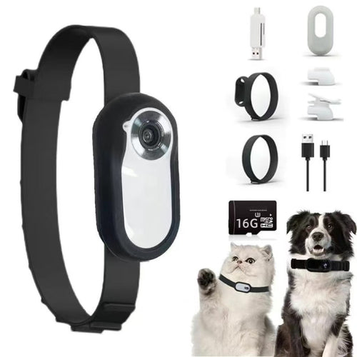 Cámara Portátil HD con Clip Magnético para Deportes y Mascotas
