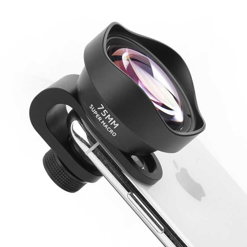 Lente 75 mm HD para Móvil – Teleobjetivo y Macro