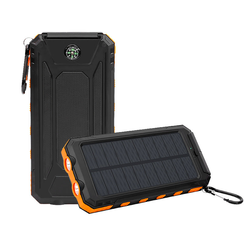 Cargador Solar Portátil 10.000 mAh con Brújula.