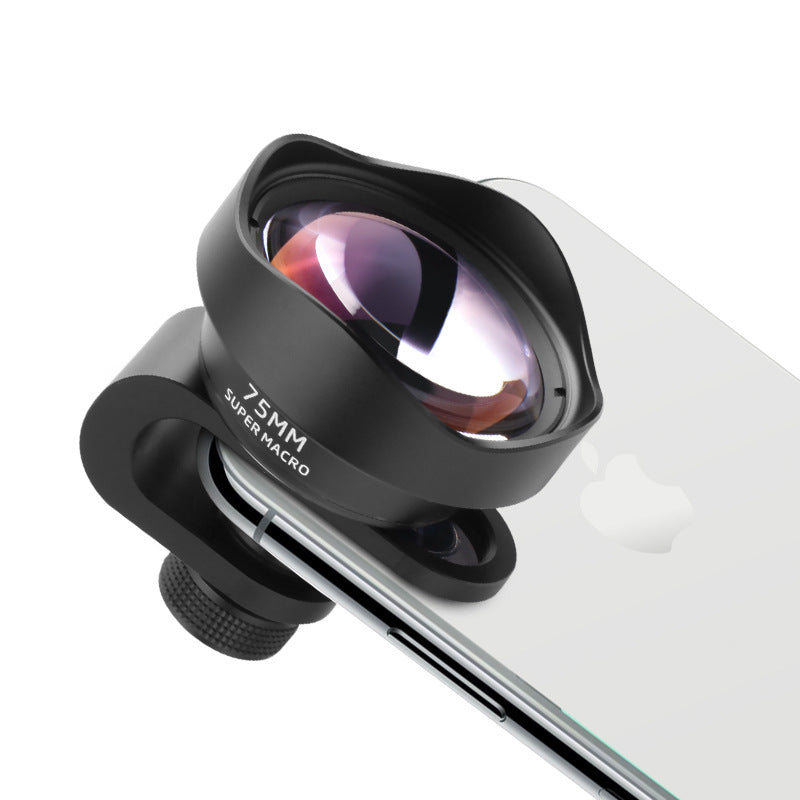 Lente 75 mm HD para Móvil – Teleobjetivo y Macro