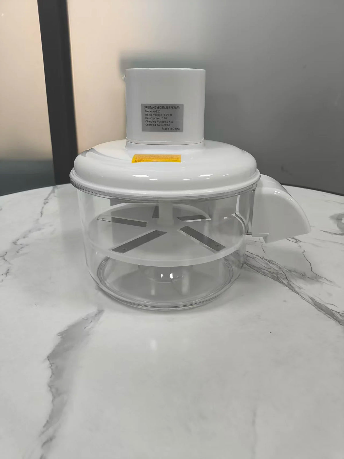 Máquina eléctrica automática para pelar uvas y frutas