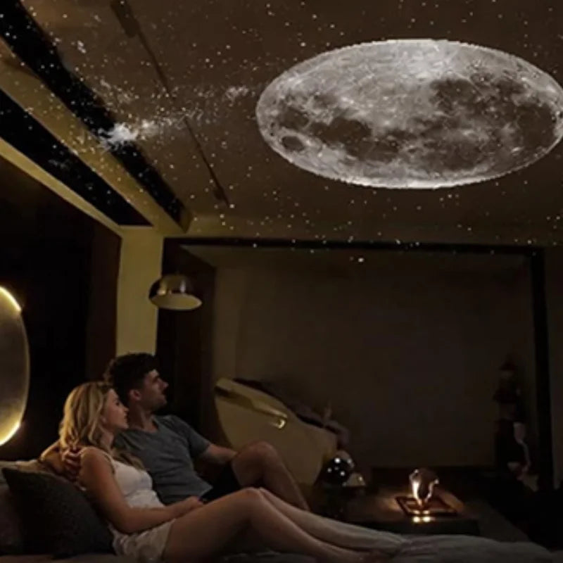 🌌✨ Mini Proyector Galaxy 2 en 1 – Luz Nocturna y Ambiente.