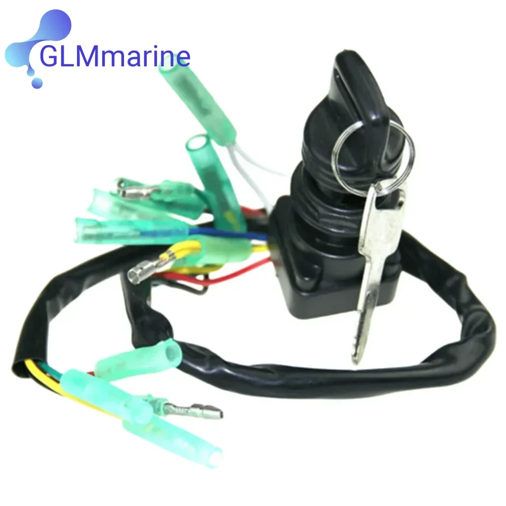 🔑⚡ Interruptor de Encendido con Llave para Yamaha 75–150 HP – Motor Fueraborda 2T/4T.