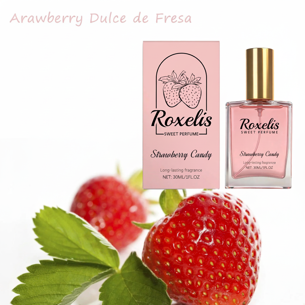 **Perfume Spray de Fresa - Aroma Frutal Fresco y Femenino**